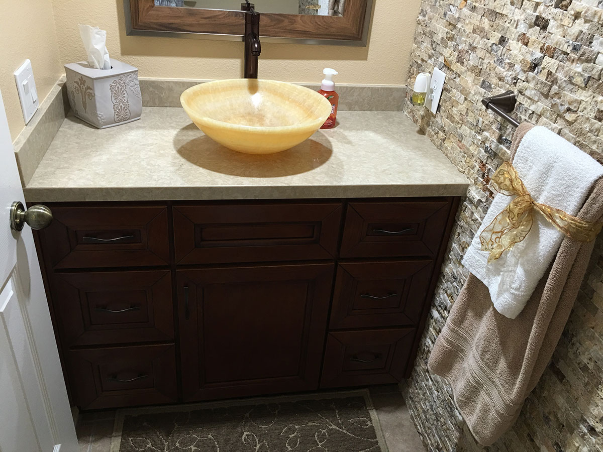 Bathroom remodeling in Laguna Niguel by Amazing Cabinetry